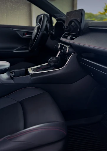 Clean SUV front interior